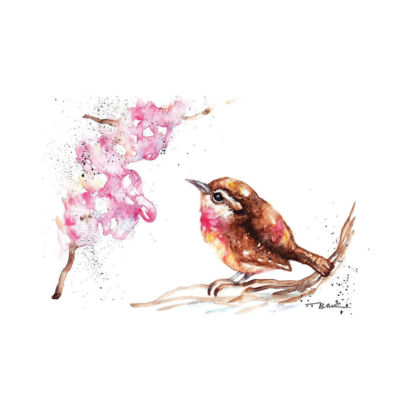 Print, Wrapped Canvas, 20.32 cm H x 30.48 cm W
