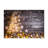 Illuminated Christmas Tree - No Frame Print on Canvas