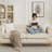 Compression Sofas Set, Velvet 3 Seater Combo, Modern Home Lounge