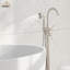Robinet de baignoire sur pattes à deux poignées-61250667
