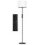 Hongyu 61.5'' Traditional Floor Lamp with Remote Control and Bulb Included-1291366928