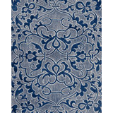 Indigo Addiction Floral Wallpaper Roll