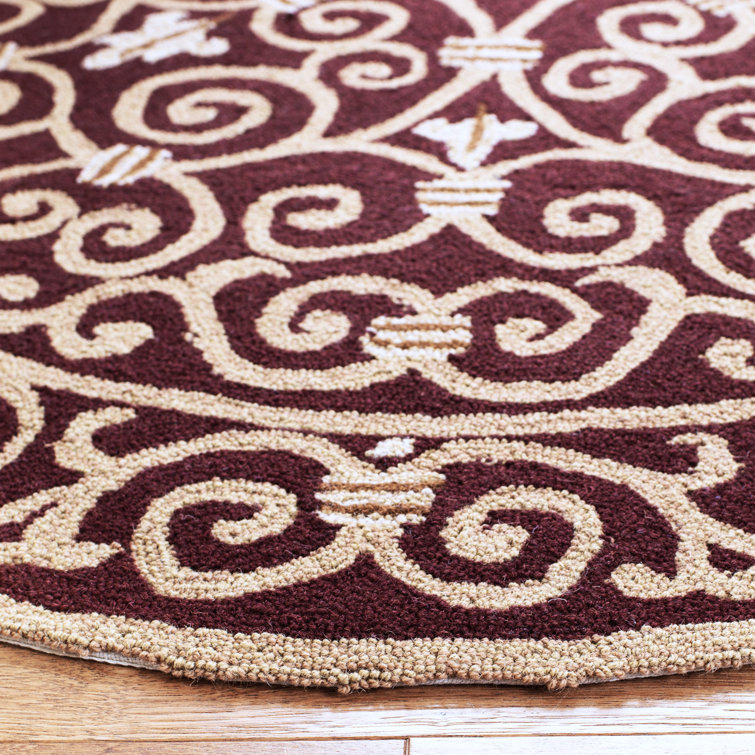 Brayton Hand Hooked Wool Pile Oriental Rug