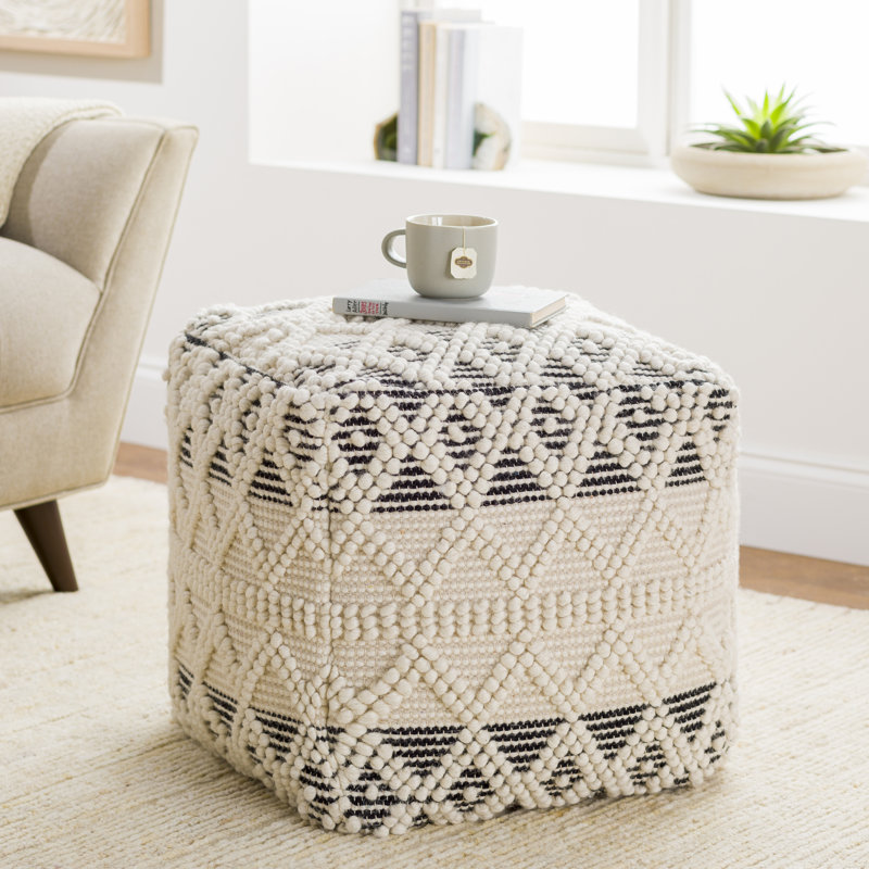 Upholstered Pouf