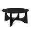 Table basse ronde de 36 po, tables basses en bois pour salon ()