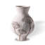 Vase urne en céramique peint à la main blanc cassé Wabi Sabi-1174567