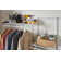 ShelfTrack 48" W - 72" W Closet System Starter Kit