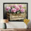 Drangty ferme hortensias dans une caisse en bois II - hortensia art mural