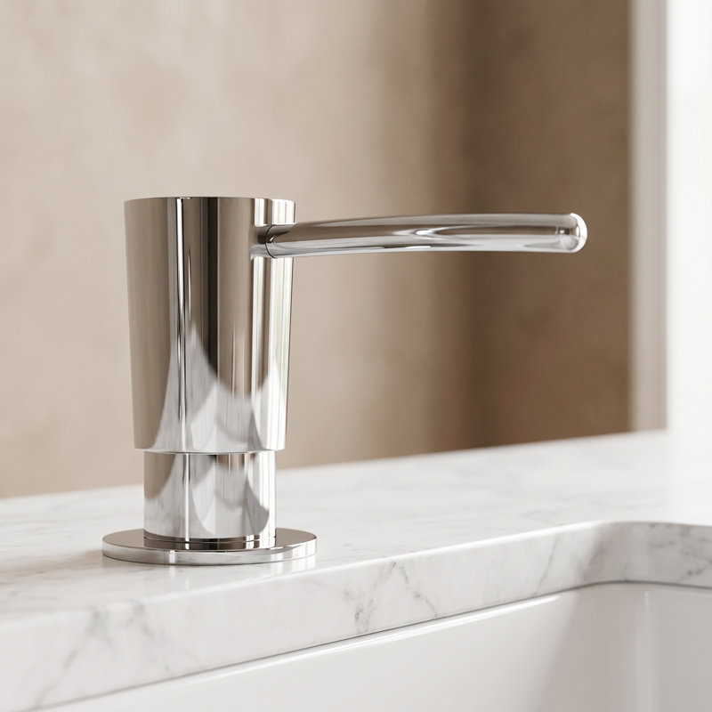 10 oz. Kitchen Soap Dispenser, Chrome