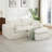 Loveseat Sofa, Cloud Boneless Couches for Living Room, Modern Modular Sectional Sofa, Oversized-878441250