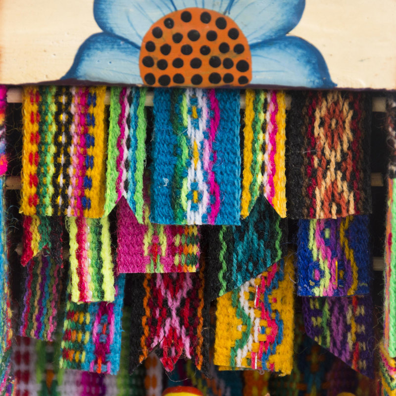 Handmade Marketplace Ceramic Retablo Figurine