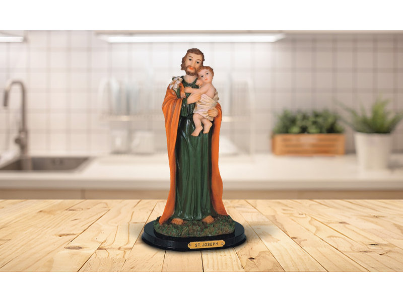 12"H Saint Joseph Holy Figurine