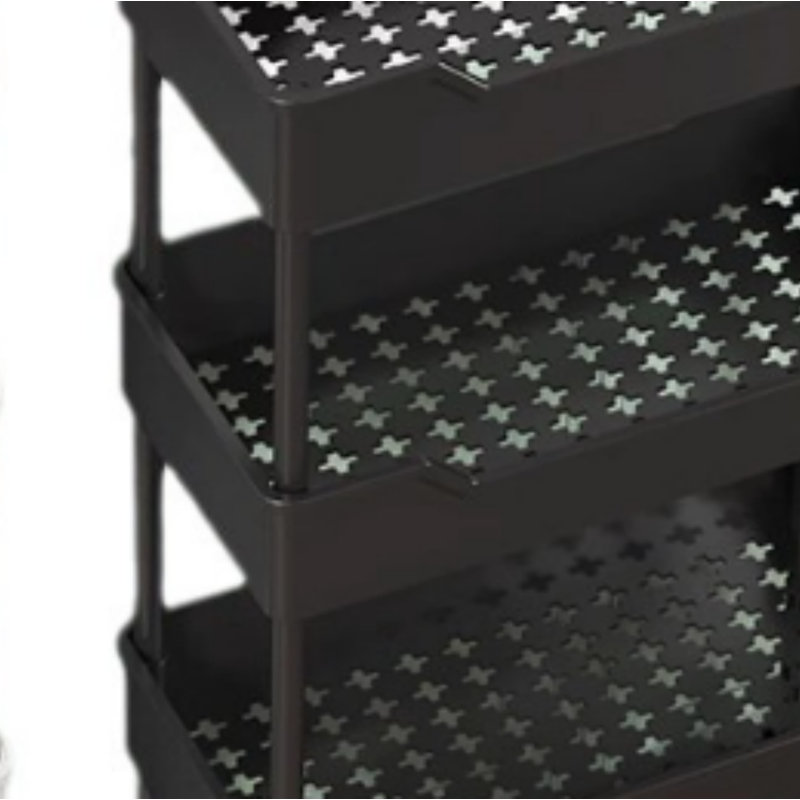 Support de rangement multicouche conçu pour les espaces étroits; s'adapte parfaitement sans prendre beaucoup de place; Rangement polyvalent pour les cuisines, les réfrigérateurs, les salles de bain et les toilettes.