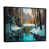 Black Floater Framed