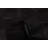 Cowhide Patchwork Black Rug 6'4" x 6'4"