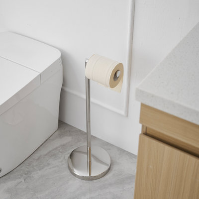Porte-papier hygiénique sur pied