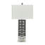Lampe de table argent 29,4 "Andreca