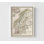 Europe Suède Norvège Danemark - Monin 1839, Suède rustique, décoration murale, carte antique du Danemark, affiche de Norvège, art mural