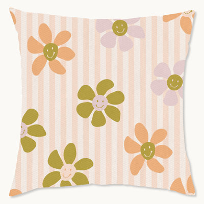 Geometric Outdoor Throw Pillow