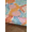 Archie-Lee Kivett Aqua and Orange Indoor Outdoor Machine Washable Area Rug-1244839891