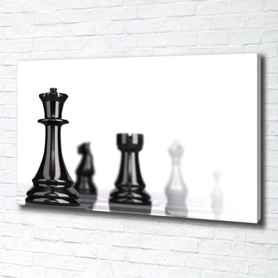 Chess Piece - Wrapped Canvas Print