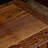 Retro Brown Carved Solid Wood Console Table