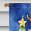Drapeau de Noël maison de renne-112702207