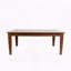 Grande table de cuisine extensible 106,3 po - Plateau grain de bois, panneau de particules 18 mm