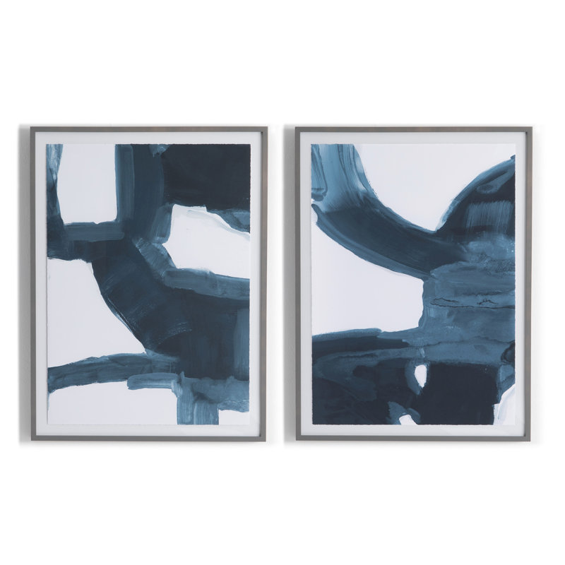 Blue Course Set Painting