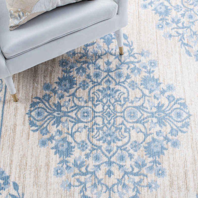 Tapis oriental performance Mcmillin, Carré 6 pi 7 po