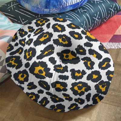Tufted Round Pillow Cover & Insert