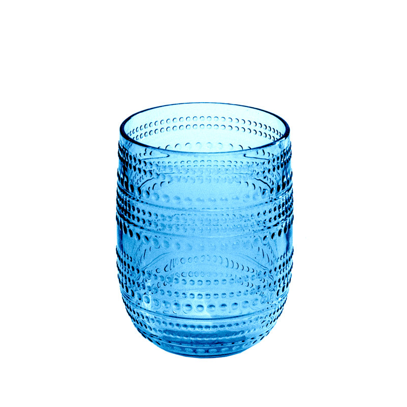 Adalet 426ml Acrylic Drinking Glass Set, Blue