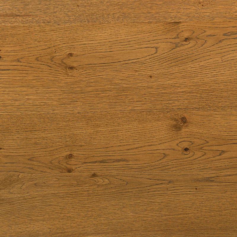 Table basse Kingswood, Bois brun