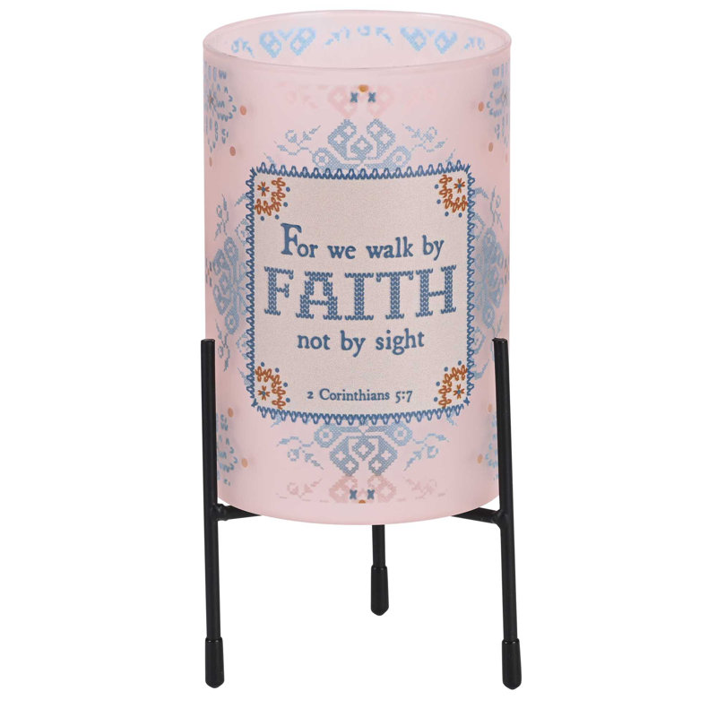 Hurricane Candleholder Blush For We Walk