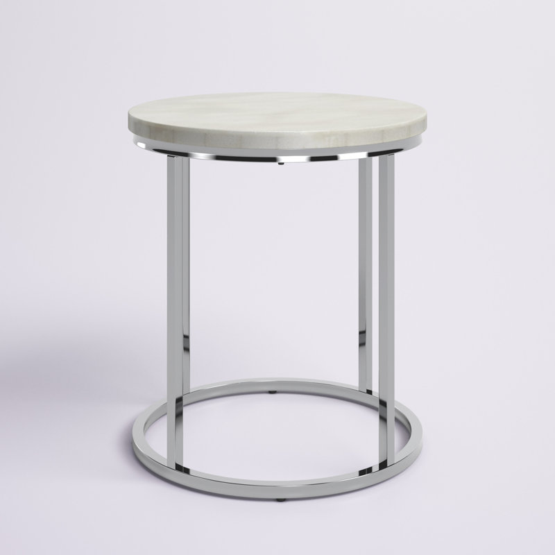 Bono Marble Top End Table