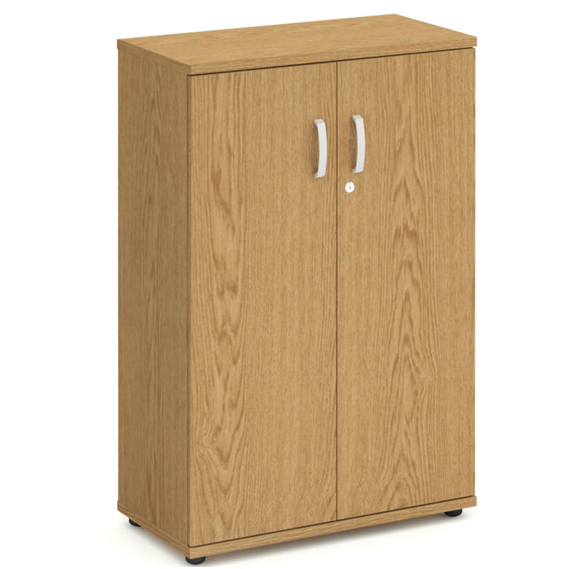 Impulse 2 -Door 2 -Shelf, Oak