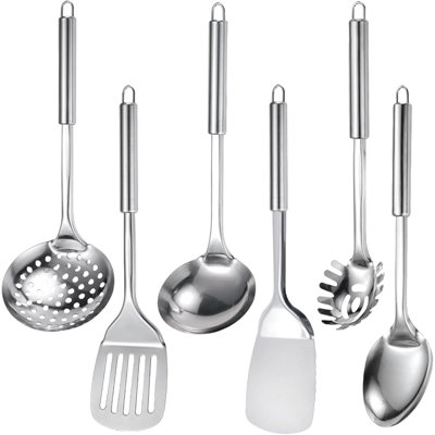 6-piece Stainless Steel Kitchen Utensil Set