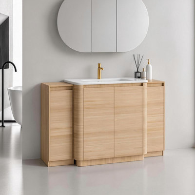 Meuble-lavabo autoportant Pebble