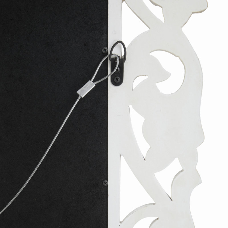 Miroir rectangulaire sculpté