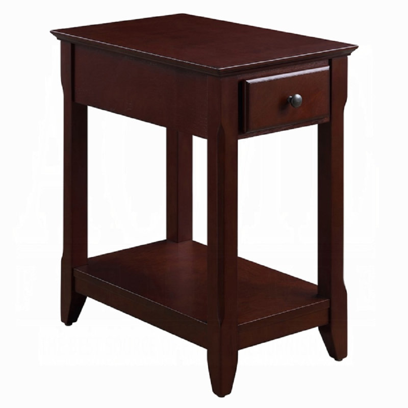 Bertie Accent Table, Dark Brown