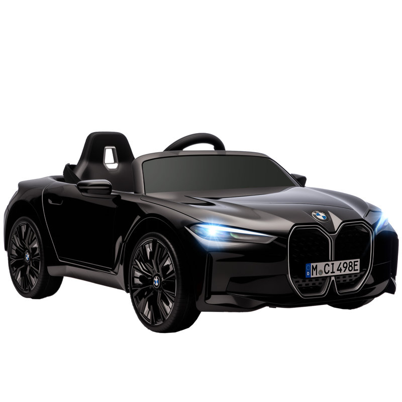 Colvard Zoomie Kids Battery Powered Ride On with Remote Control, Black