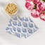 Serviettes de table en satin de coton Royal Delft