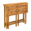 Ensemble de conversation modulaire 2 pièces pour balcon avec coussins Vana-29842196