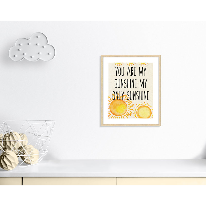Adhésif décoratif soleil A, H 24,5 po x l 20,5 po x P 1,18 po, Encadré de boîte beige