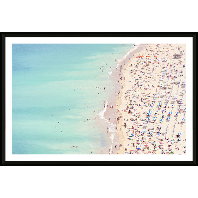 Ondarreta Beach, Spain Print by John Harper