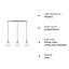 3 - Light Clear Kitchen Island Pendant-1264507391