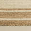 Tapis en jute tressé à la main Kayleigh, brun / crème-1614142277