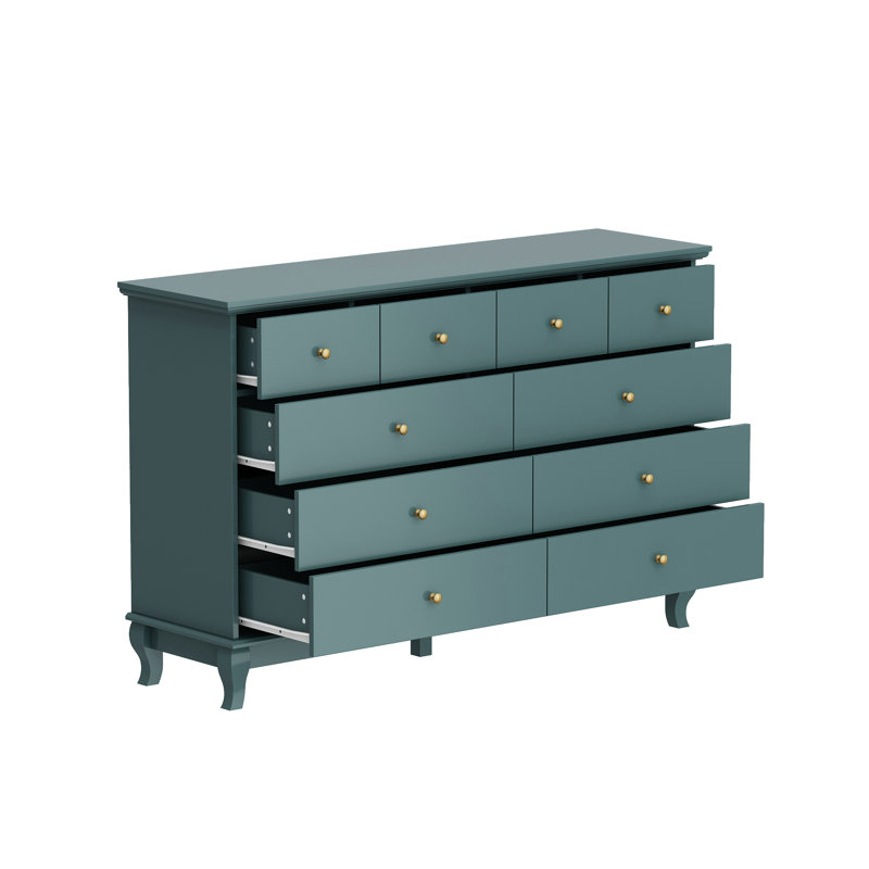 Commode double H 10,1 po Brienne, Bleu