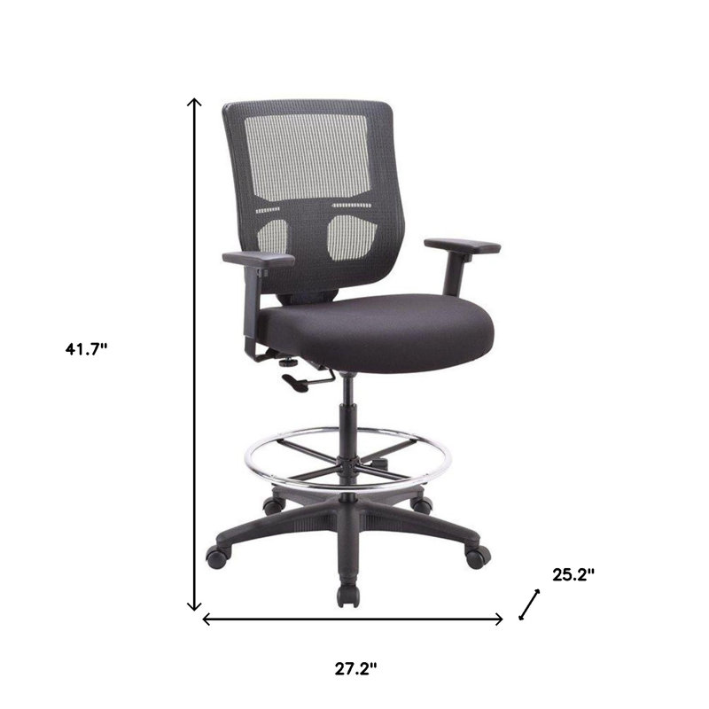 Chaise de dessinateur réglable pivotante