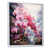 White Floater Framed
